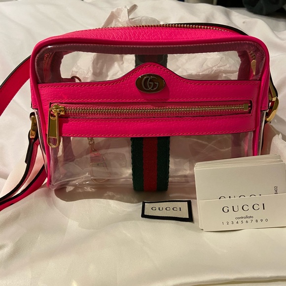 Gucci Handbags - ❌SOLD❌ Authentic Gucci Leather Clear Mini Ophidia